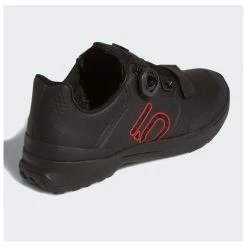 Five Ten - Klickpedalschuhe Kestrel Pro BOA Core Black / Red / Grey Six -Fahrradladen five ten kestrel pro boa radschuhe detail 3 1280x1280