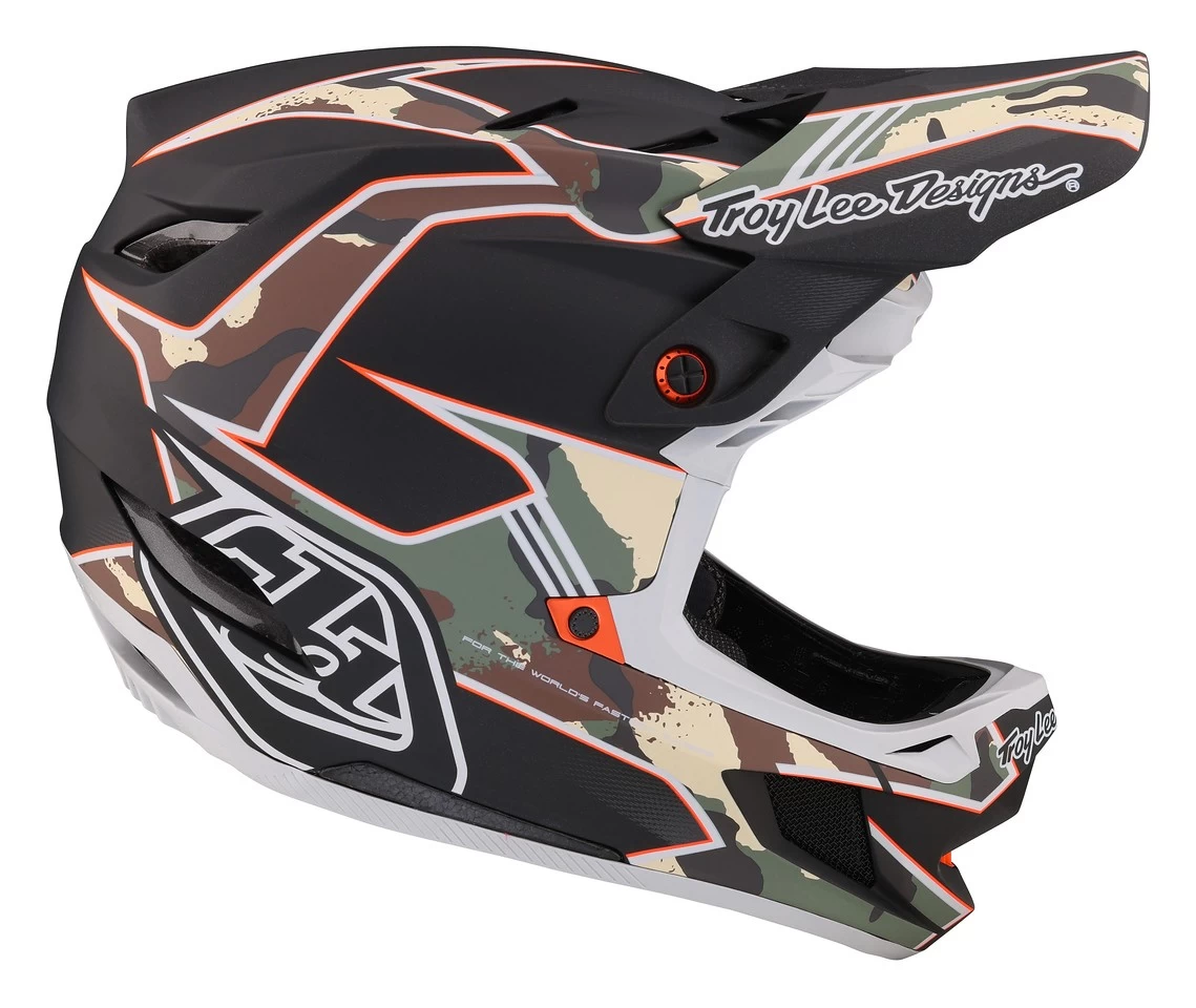 Troy Lee Designs - Fullface-Helm D4 Composite MIPS Matrix Camo 23 Army Green 3 Troy Lee Designs - Fullface-Helm D4 Composite MIPS Matrix Camo 23 Army Green