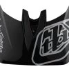 Troy Lee Designs - Ersatzhelmschild Für D4 Black/Silver -Fahrradladen i jN99vvt X3 1280x1280