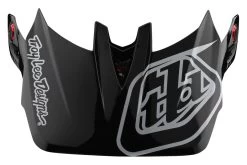 Troy Lee Designs - Ersatzhelmschild Für D4 Black/Silver