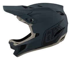 Troy Lee Designs - Fullface-Helm D4 Composite MIPS 21 Stealth Black/Gray/Khaki
