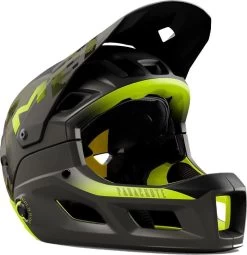 MET - Enduro-Helm +Chin Parachute MCR Mips Camo Limegreen Matt Glossy
