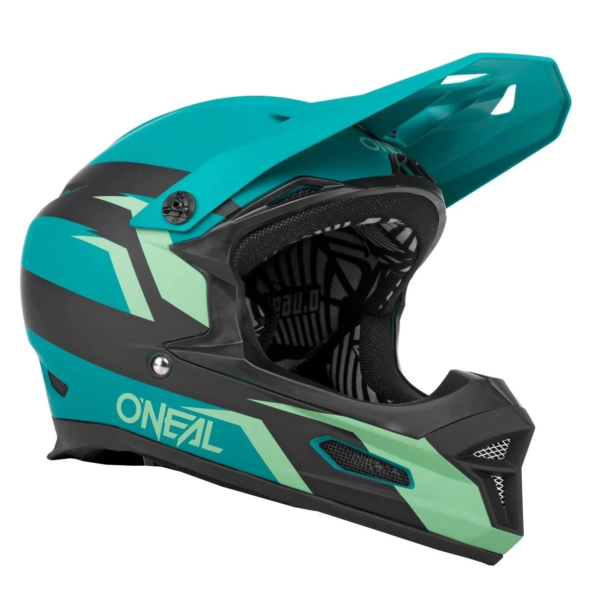ONeal - Fullface-Helm Fury Stage Black/Teal 5 ONeal - Fullface-Helm Fury Stage Black/Teal – Bild 3