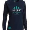 Rocday - Jersey Patrol Sanitized Langarm Woman Navy Logo Hellblau Weiss -Fahrradladen p135fdh2 30 1280x1280