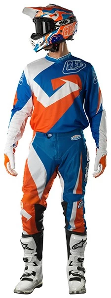 Troy Lee Designs - Hose GP Air Verse Blue/Orange 8 Troy Lee Designs - Hose GP Air Verse Blue/Orange – Bild 6