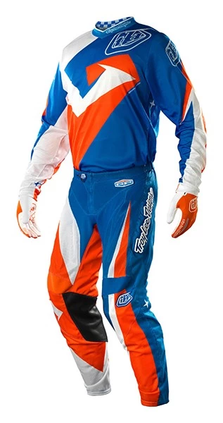 Troy Lee Designs - Hose GP Air Verse Blue/Orange 6 Troy Lee Designs - Hose GP Air Verse Blue/Orange – Bild 4