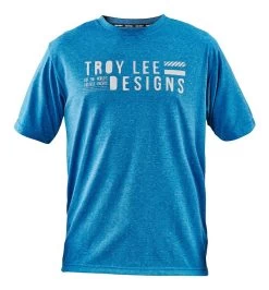 Troy Lee Designs - Network Funktions T-Shirt Kurzarm Dirty Blue