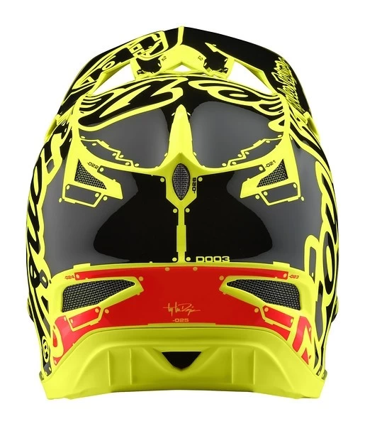 Troy Lee Designs - Helm D3 Fiberlite Factory Flo Yellow Austellungsmodell 5 Troy Lee Designs - Helm D3 Fiberlite Factory Flo Yellow Austellungsmodell – Bild 3