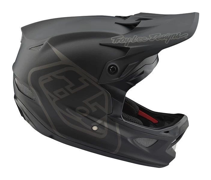 Troy Lee Designs - Helm D3 Fiberlite Mono Black 6 Troy Lee Designs - Helm D3 Fiberlite Mono Black – Bild 4