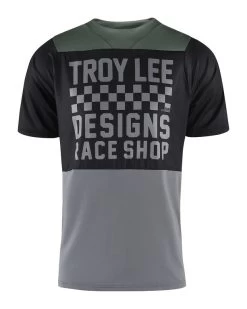Troy Lee Designs - Jersey Skyline Checker 18 Kurzarm Black/Green