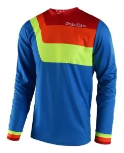 Troy Lee Designs - Jersey GP Prisma Langarm Blue