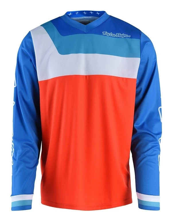 Troy Lee Designs - Jersey GP Prisma Langarm Orange 3 Troy Lee Designs - Jersey GP Prisma Langarm Orange