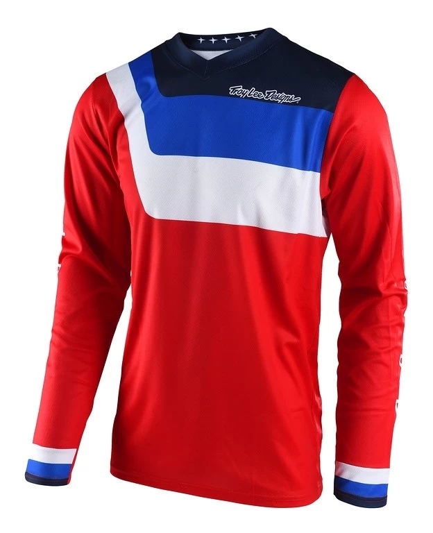 Troy Lee Designs - Jersey GP Prisma 18 Langarm Youth Red 3 Troy Lee Designs - Jersey GP Prisma 18 Langarm Youth Red