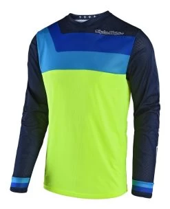 Troy Lee Designs - Jersey GP Air Prisma Langarm Youth Flo Yellow -Fahrradladen temp18tld gpair jersey prisma floyel 01 xl 1WE9EGiYogw1HV 1280x1280