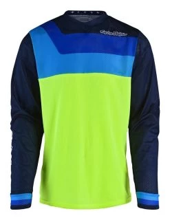 Troy Lee Designs - Jersey GP Air Prisma Langarm Youth Flo Yellow