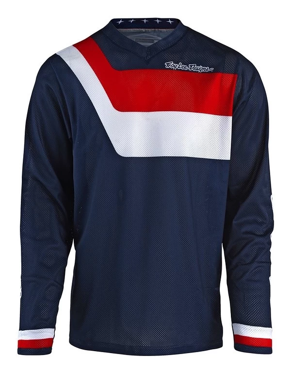 Troy Lee Designs - Jersey GP Air Prisma Langarm Navy 5 Troy Lee Designs - Jersey GP Air Prisma Langarm Navy – Bild 3