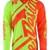 Troy Lee Designs - Jersey SE Air Shadow Langarm Flo Yellow/Orange -Fahrradladen temp18tld seair jersey shadow floyelorg 03 xl57lwE95tVymEN 1280x1280