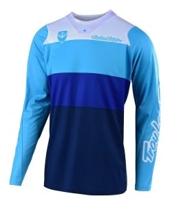Troy Lee Designs - Jersey SE Beta 19 Langarm Blue