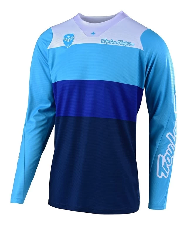 Troy Lee Designs - Jersey SE Beta 19 Langarm Blue 3 Troy Lee Designs - Jersey SE Beta 19 Langarm Blue