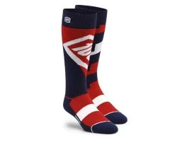 100% - Socken Moto Torque Comfort Red