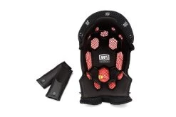 100% - Helmpolster Für Aircraft Comfort Black/Red