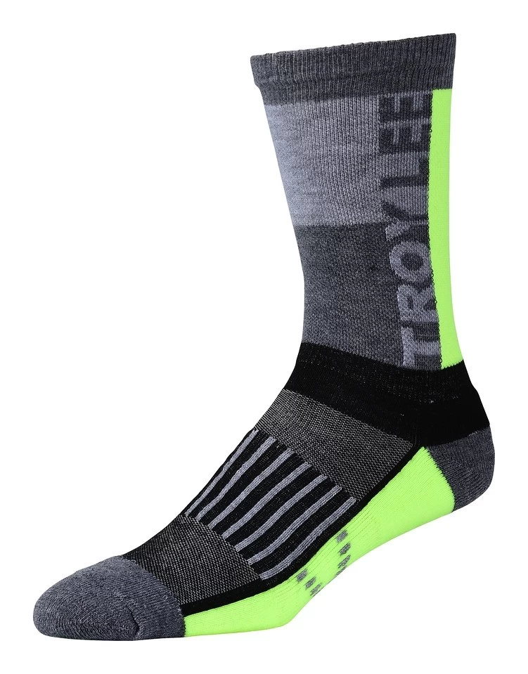 Troy Lee Designs - Socken Performance Crew Block Flo Yellow 3 Troy Lee Designs - Socken Performance Crew Block Flo Yellow