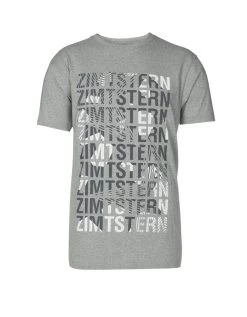 Zimtstern - T-Shirt Men Rerunz Grey Mel.