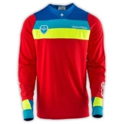 Troy Lee Designs - Jersey SE Langarm Corsa Red
