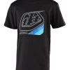 Troy Lee Designs - T-Shirt Precision 2.0 Youth Black -Fahrradladen temptld precision tee2 0 youth 1280x1280