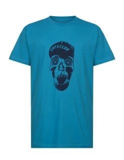 Zimtstern - T-Shirt Skull Men Blue